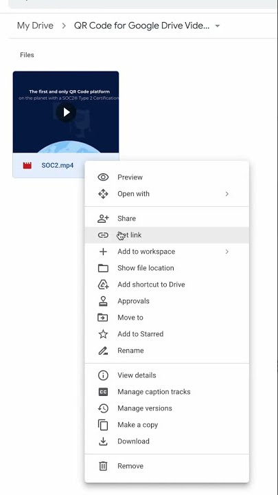 How to Create QR Codes for Videos in Google Drive! 👀