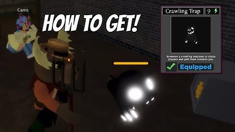 HOW TO GET THE CRAWLING TRAP ON ROBLOX PIGGY!! (Full Guide)