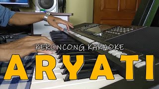 ARYATI Mus Mulyadi versi Karaoke Keroncong Terbaru