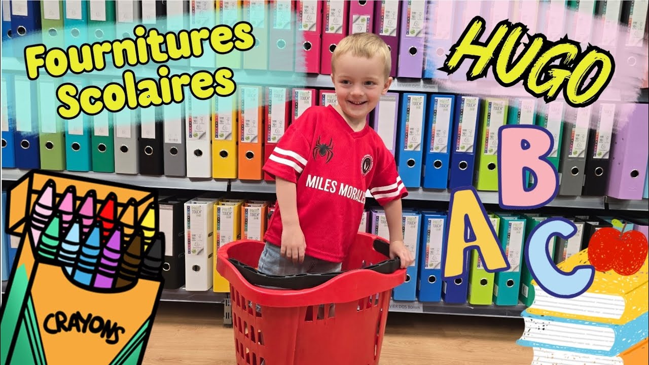 [Back To School] Chasse aux fournitures scolaires d’Hugo