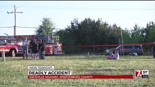 Motorcyclist dead after crash on Asheville Hwy. in Spartanburg Co.