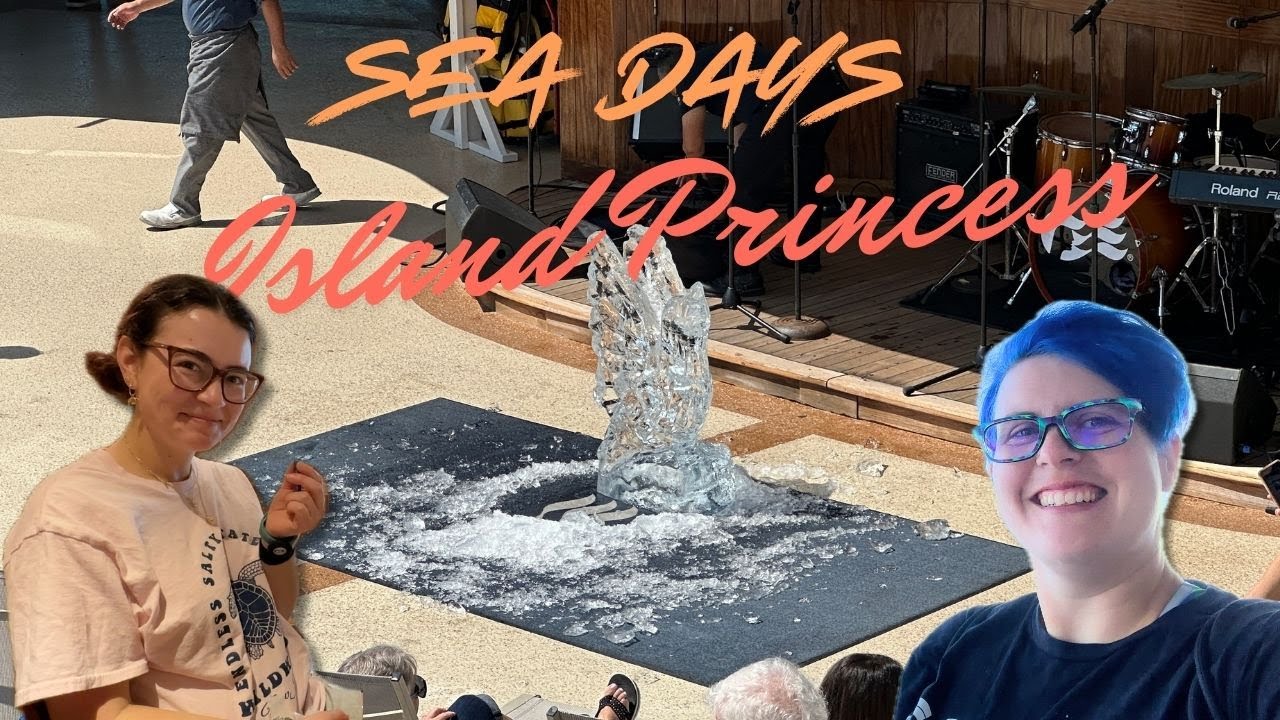 We're at Sea! | Island Princess Sea Days Vlog