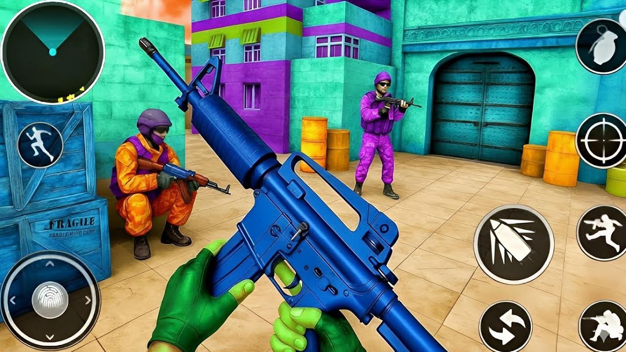 REAL _COMMANDO GAME BANDUK WALA  SELECT MISSION  COMPLETE 