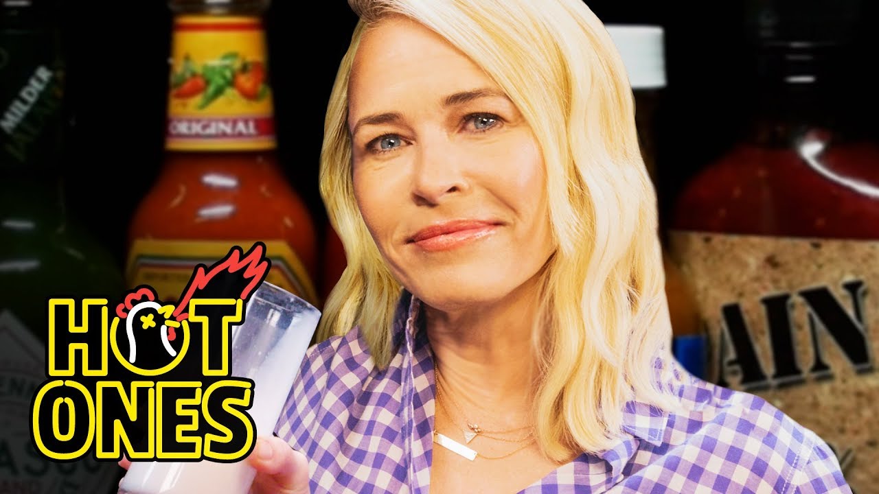 Chelsea Handler Goes Off the Rails While Eating Spicy Wings | Hot Ones | First We Feast