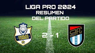 VARGAS TORRES VS 9 DE OCTUBRE ( 2 - 1 ) I RESUMEN DEL PARTIDO Y GOLES I LIGA PRO SERIE B