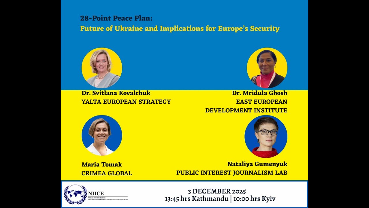 28 Point Peace Plan: Future of Ukraine and Implications for Europe’s ...