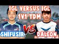 DEshifuSIR VERSUS SGxLeon 1V1 TDM 🔥 || Deadeyes Guys IGL VERSUS Skylightz Gaming IGL 🤩 - GAURABYT ||