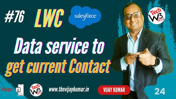 76 - Lightning data service to get current record details using lightning-record-view-form in LWC