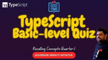 15 Must-Attempt Basic TypeScript Quiz Questions | Governor House | IT Initiative |  TypeScript MCQs