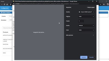 Sistema de Facturación e Inventario (De Pago Versión completa con impresión de ticket)