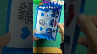 Magical Pop-Up Father’s Day Card 💌 | DIY I ❤️ U DAD Surprise Craft!