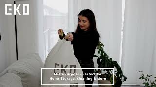 EKO Extra-Strong Drawstring Kitchen Trash Bags