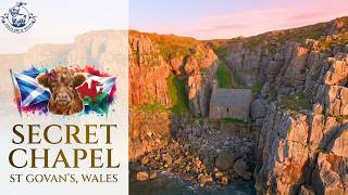 St Govan's Chapel at Sunrise | DJI Mavic 3 Cinematic Drone Film (4K)