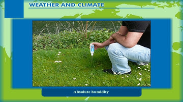 Weather and Climate- Elements of Weather class-7