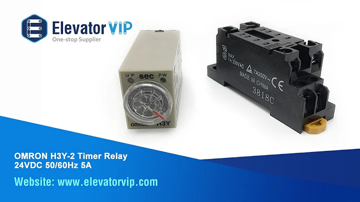 OMRON Time Delay Relay H3Y-2 24VDC with PYF08A-E Relay Socket
