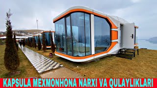 : Ozbekistonda yangilik Kapsulaliy MEXMONHONA narxi va qulayliklari TEL +998912200222
