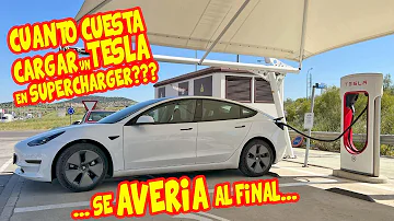 ¿Cuánto cuesta cargar un Tesla durante 1 hora?