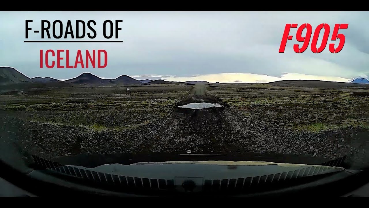 F-roads of Iceland: F905 (Arnardalsleið) (09.08.2020) — Arnardalsleið, Iceland — video poster