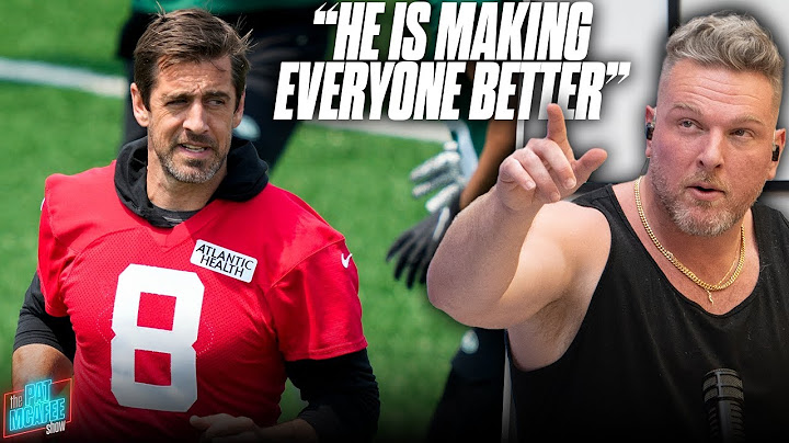 Jets Players Say Aaron Rodgers Is Making "Everyone Better," Talk Excitement He Brings To Team