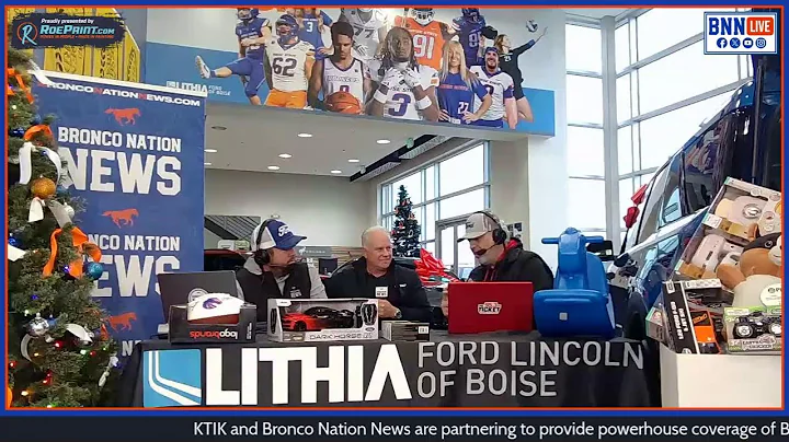 BNN LIVE: UNLV at Boise State Mountain West Championship game day edition from Lithia Ford of Boise