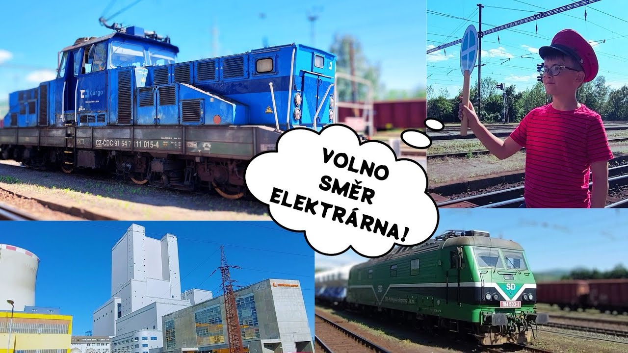 Bílina, Elektrárna Ledvice a skvělý výpravčí