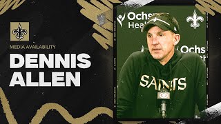 Dennis Allen on Zack Baun, takeaways from Panthers game 12/11/2023