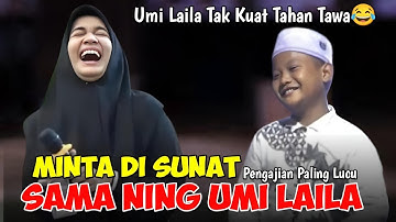 BOCIL PALING NEKAD BIKIN UMI LAILA KETAWA NGAKAK LUCU POLL JAMIN NGAKAK NING UMI LAILA TERBARU 2024