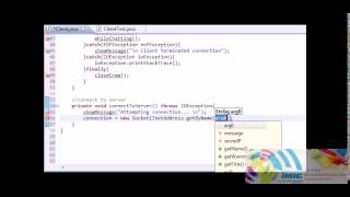 Intermediate Java Tutorial 52 Connecting to the Server