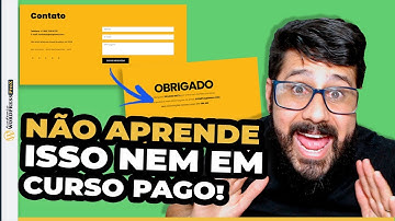 😯 Elementor Pro, Como Usar De Forma AVANÇADA Parâmetros de URL DINAMICAMENTE no Formulário p