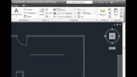 AutoCAD 2011 Tutorial   Understanding ByLayer and Object Property Concepts   YouTube