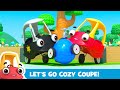 Water Balloon Fight - Save the Flowers! | Kids Videos | Cozy Coupe - Cartoons for Kids