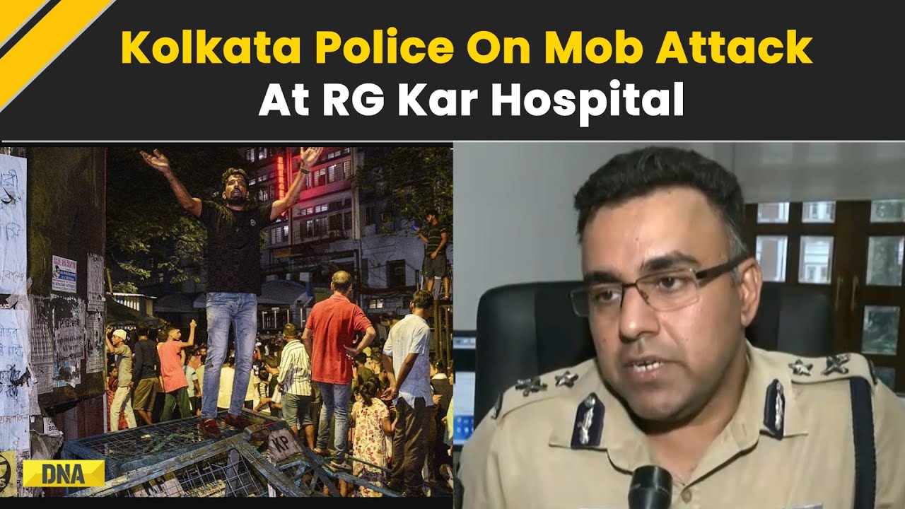 ⁣Kolkata Doctor Murder: Police Respond To Mob Attack At Kolkata's RG Kar Hospital | Kolkata Rape