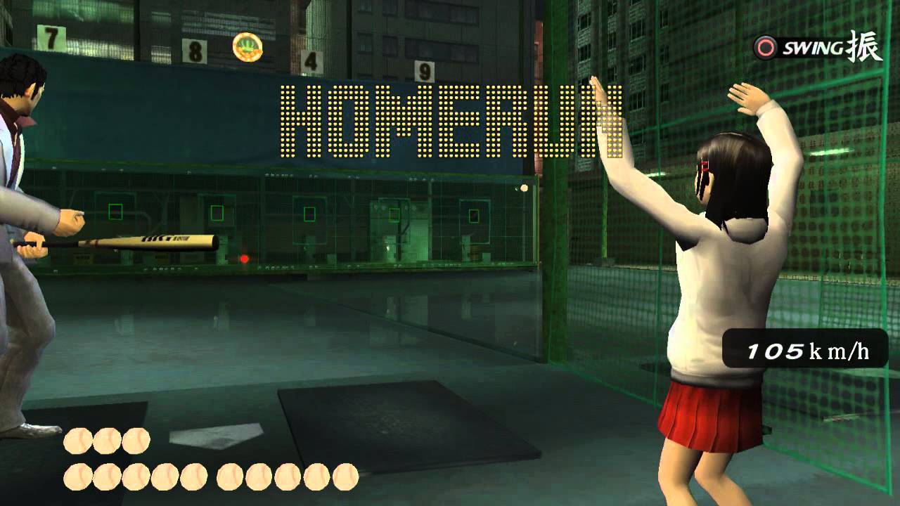 /Kakuzaカクザ Yakuza 1 龍が如く 1 HD - Haruka SSS Rank - Batting Cages