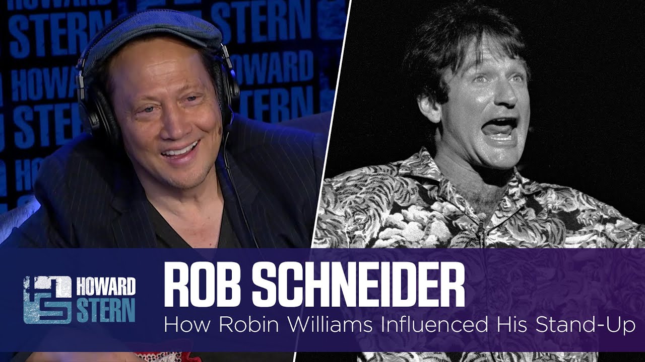 How Robin Williams Impacted Rob Schneider’s Start in Stand-Up Comedy (2017)