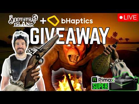 VR's Most Immersive Experiences 🔴 Bootstrap Island + RE9 VR + GIVEAWAYS Pimax Super OLED