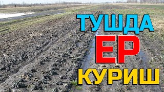 Туш табири - Тушда ер куриш