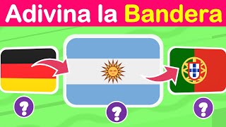 Debes de Conocer todas las Banderas 🧠🌍🤔 / Adivina el País / Vamos a Pensar | Trivia