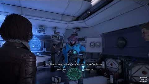 Mass Effect Andromeda - Jaal Frightened of Ice Cream