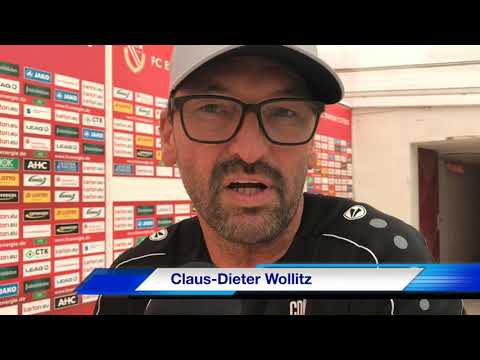 Energie-Trainer Wollitz spricht