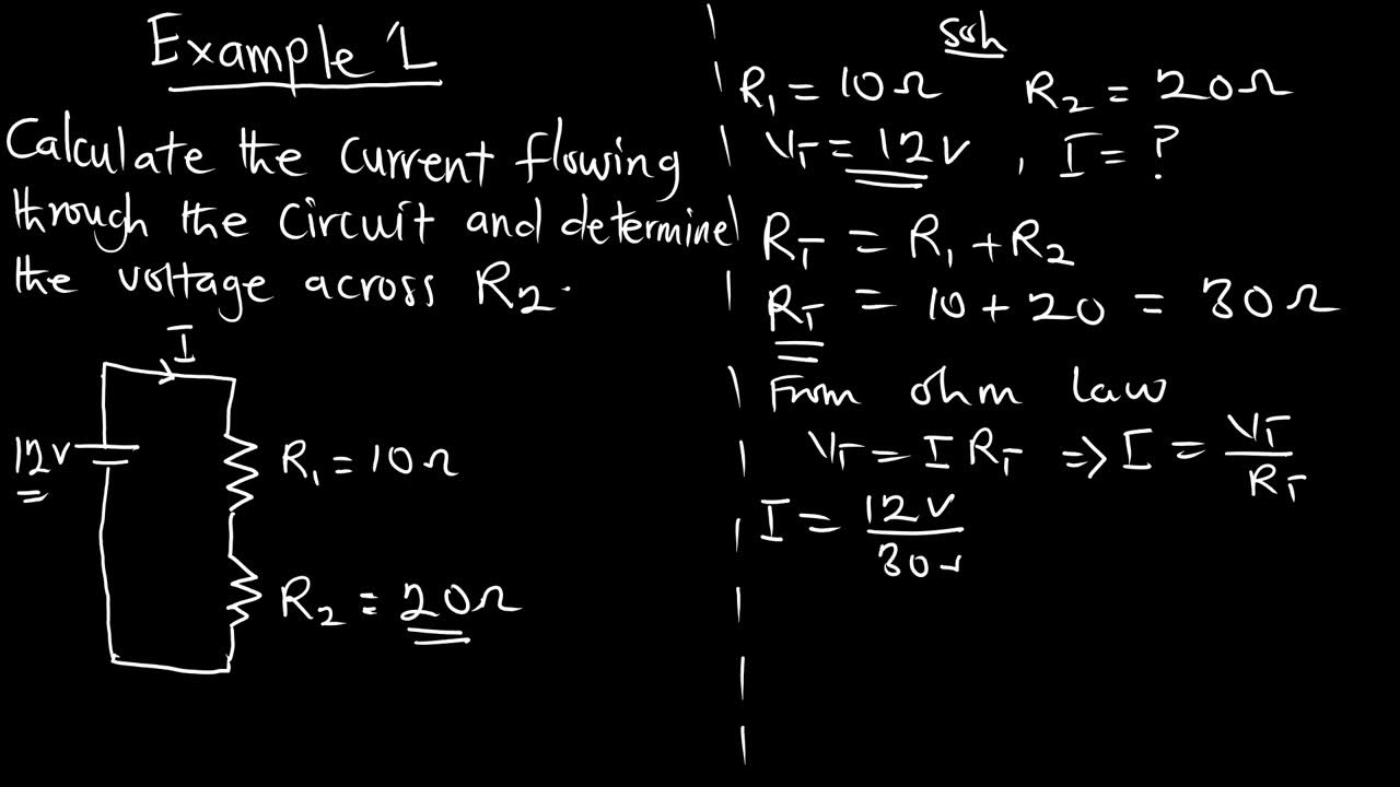 Ep 8 Voltage divider equation explained. YouTube