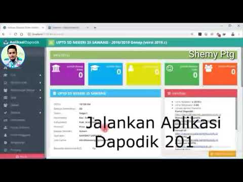 Cara Instal Patch Pembaharuan Aplikasi Dapodik Ver 2019.d terbaru