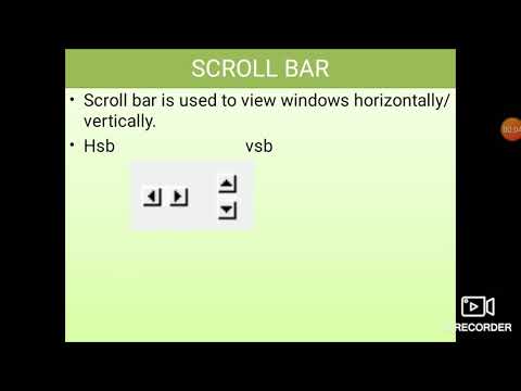 Scroll bar in visual Basic 6