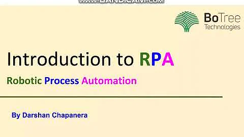 Introduction to Robotic Process Automation (RPA)