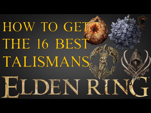 Elden Ring' best talismans: 8 best early accessories