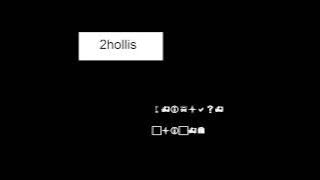 2hollis - cliche (official audio)
