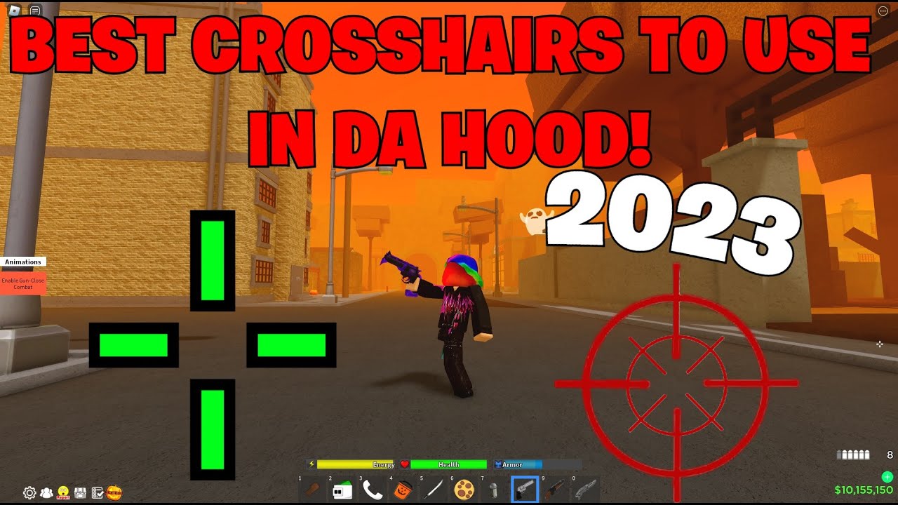 BEST CROSSHAIRS TO USE IN DA HOOD FOR BETTER AIM..🤩 YouTube