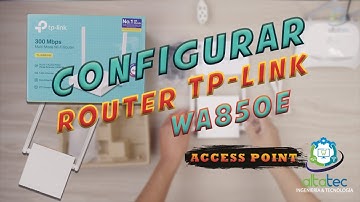 Como CONFIGURAR Router Tp-Link WR844N en Modo ACCESS POINT (Paso a Paso)