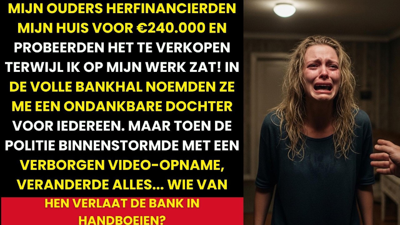Familie Verraad: Mijn Ouders Herfinancierden Mijn Huis Zonder Toestemming! |waargebeurd