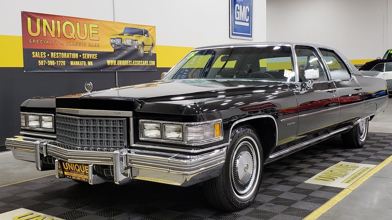 1976 Cadillac Fleetwood Brougham For Sale 32,900 YouTube
