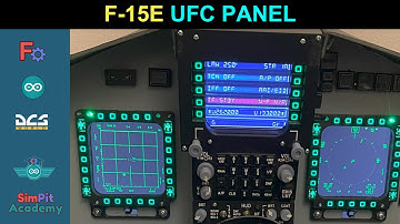 Episode 21 How to build DCS F-15E UFC Panel #dcs #arduino #flightsimulator